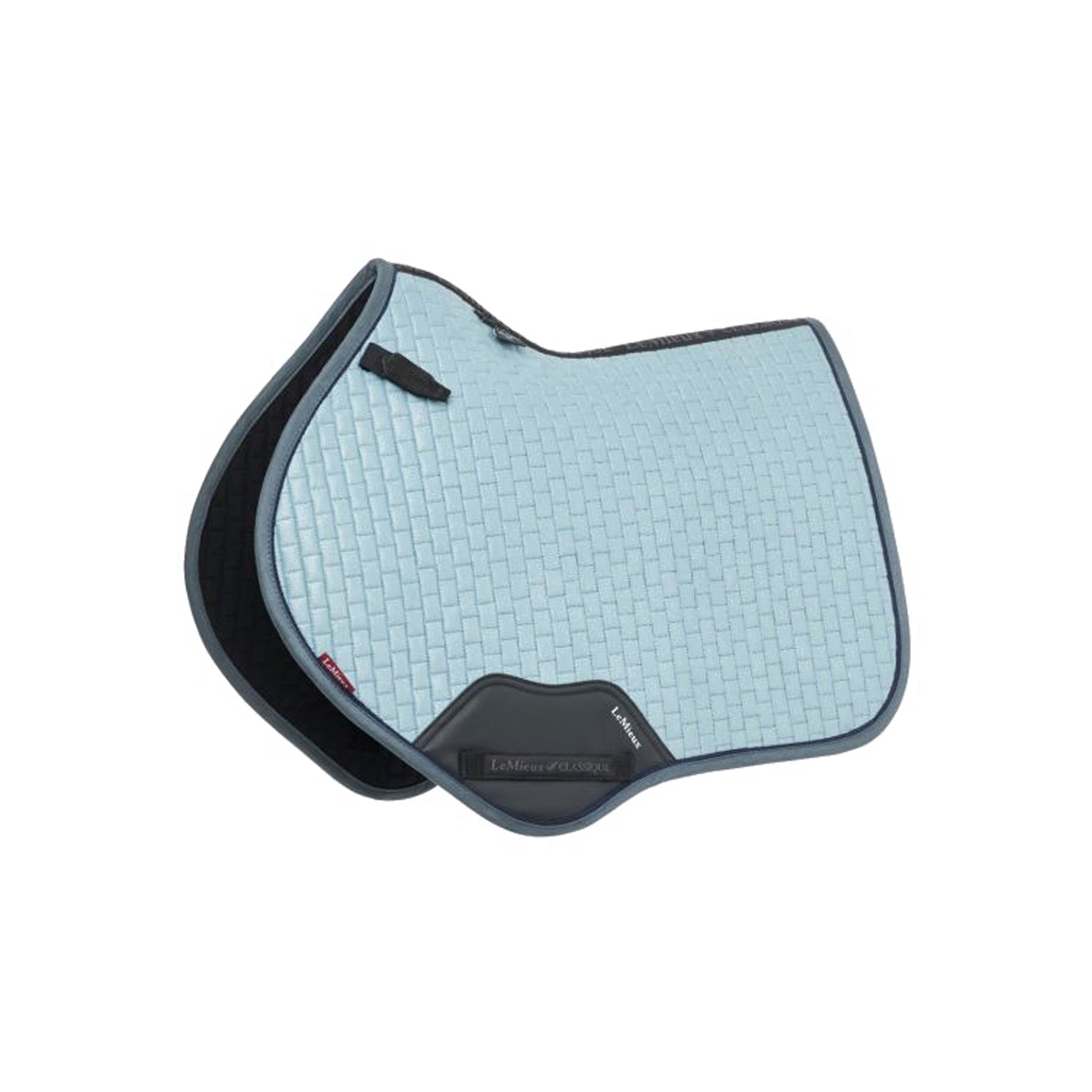 Tapis de selle Suede Close Contact Square Glacier - LEMIEUX