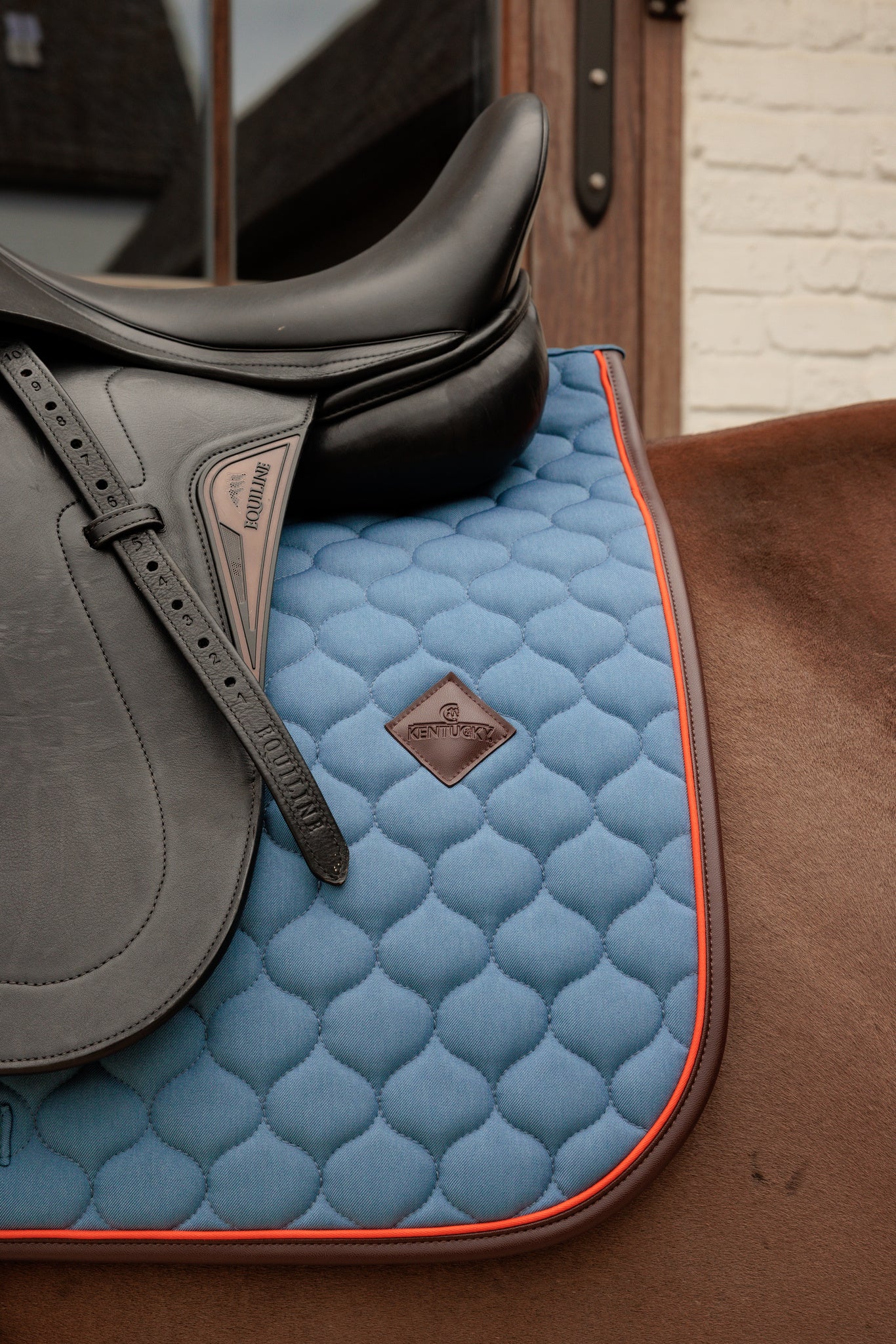 Tapis de selle Onion Quilt Neon Leather Mixte - Kentucky