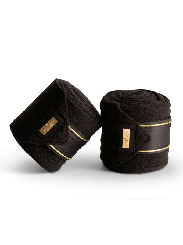 BLACK EDITION GOLD polo bands - Equestrian Stockholm