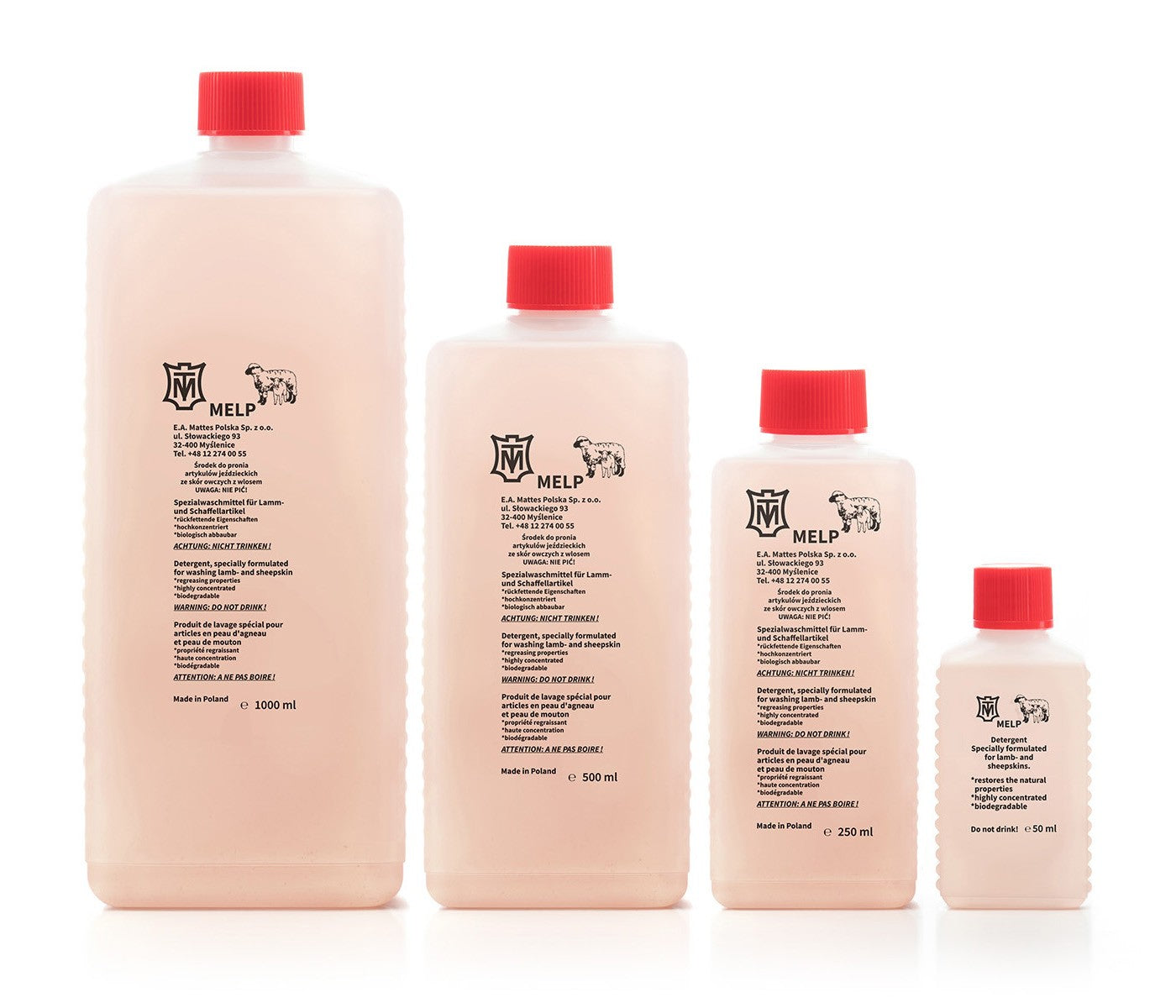 MELP laundry detergent - Mattes