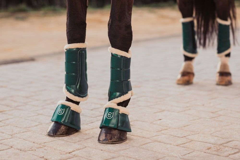 Equestrian Stockholm Gaiters - AMAZONITE