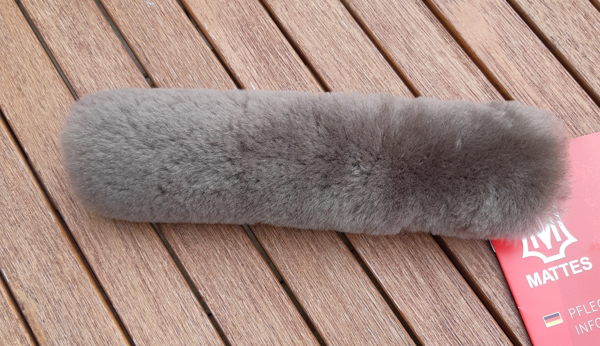 Khaki noseband sheath - MATTES