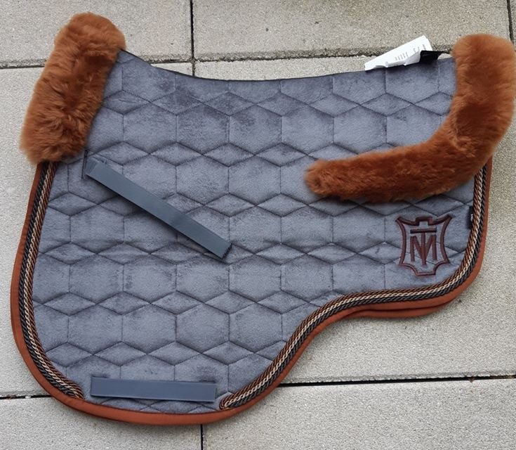 Tapis Mattes Eurofit - Velours gris mouton nougat