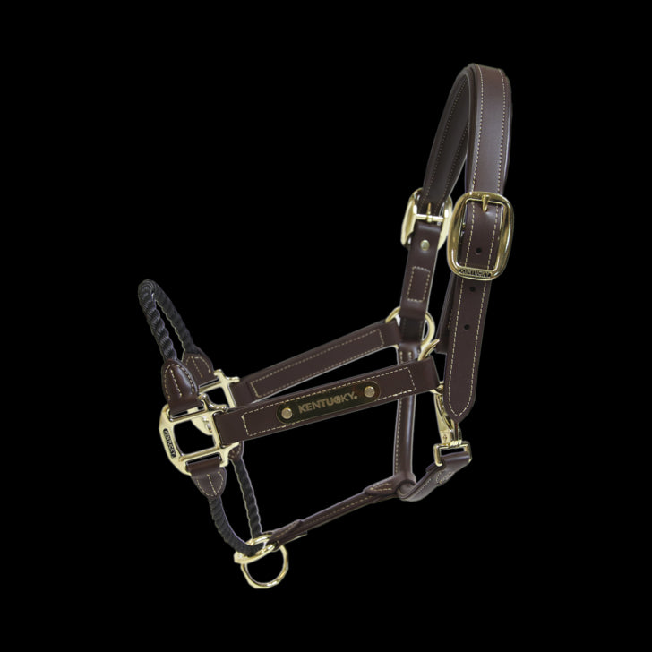 Leather rope halter - Kentucky
