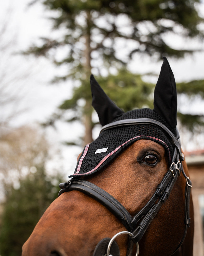 Bonnet noir bordeaux Ten - GEM