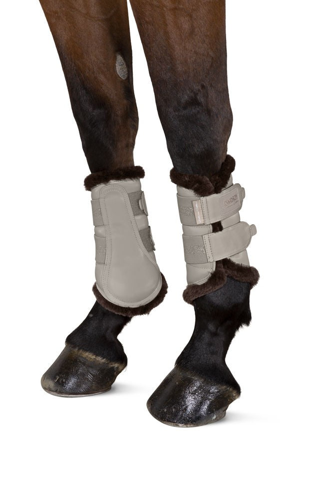 Softslate Faux Fur Platinum Gaiters 2020 - Eskadron