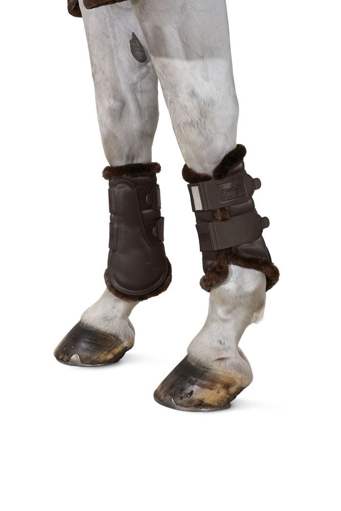Softslate Faux Fur Platinum Gaiters 2020 - Eskadron