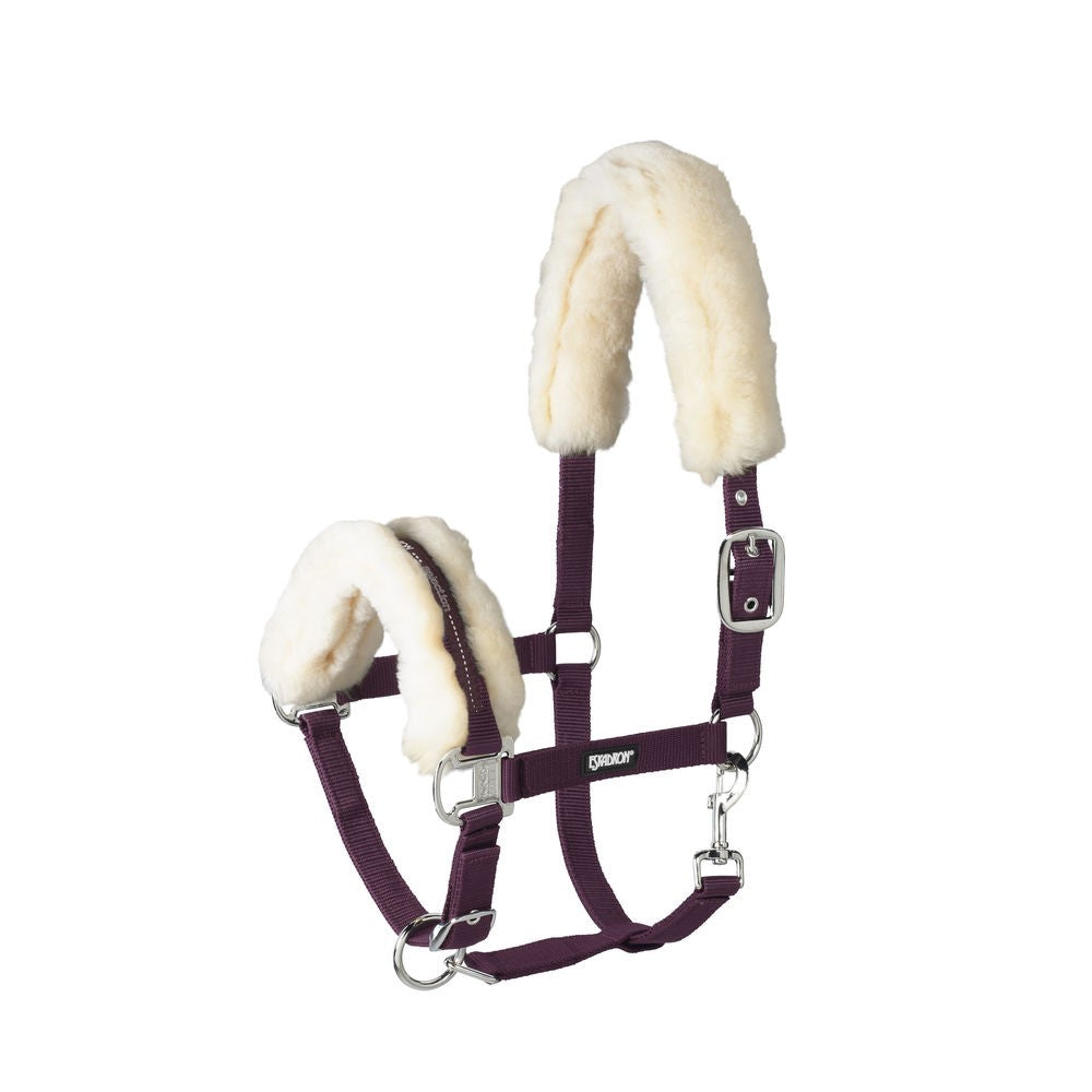 Basics sheepskin lined halter - Eskadron