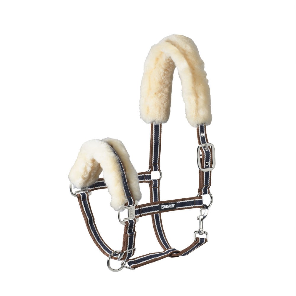Basics sheepskin lined halter - Eskadron