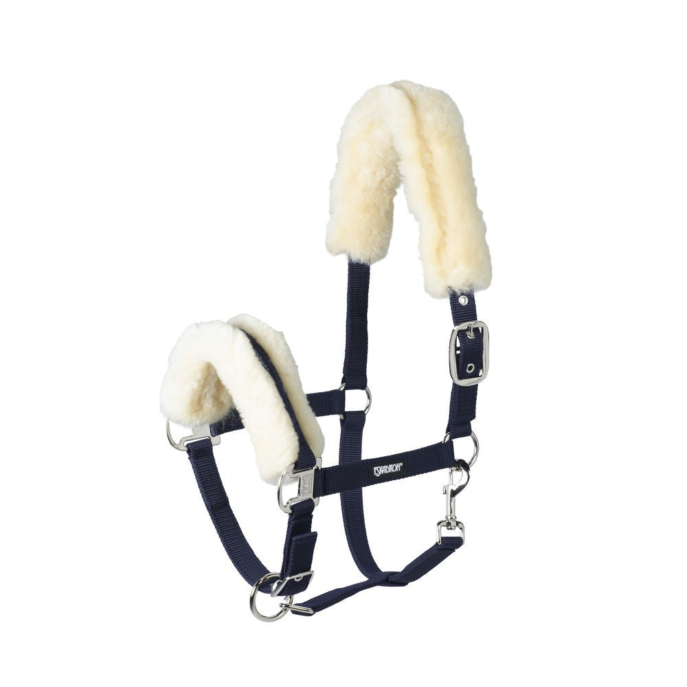 Basics sheepskin lined halter - Eskadron