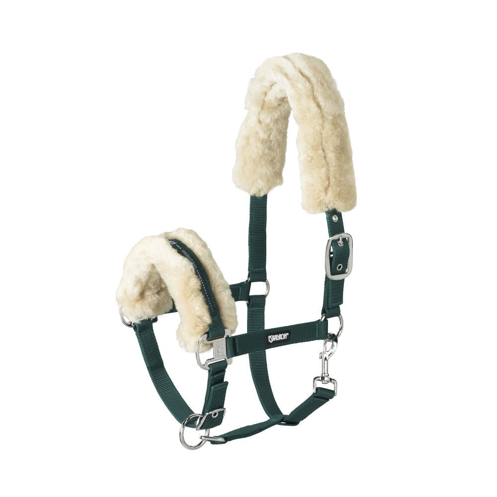Basics sheepskin lined halter - Eskadron
