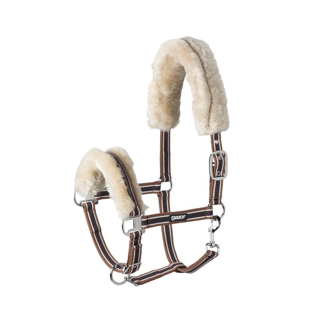 Basics sheepskin lined halter - Eskadron