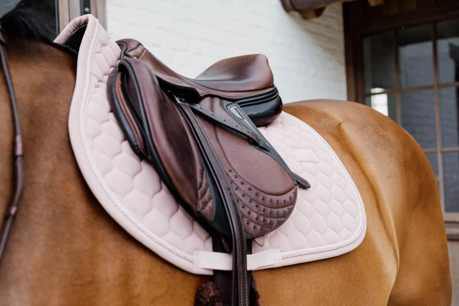 Tapis de selle Onion Quilt Rubber Logo MIXTE - Kentucky