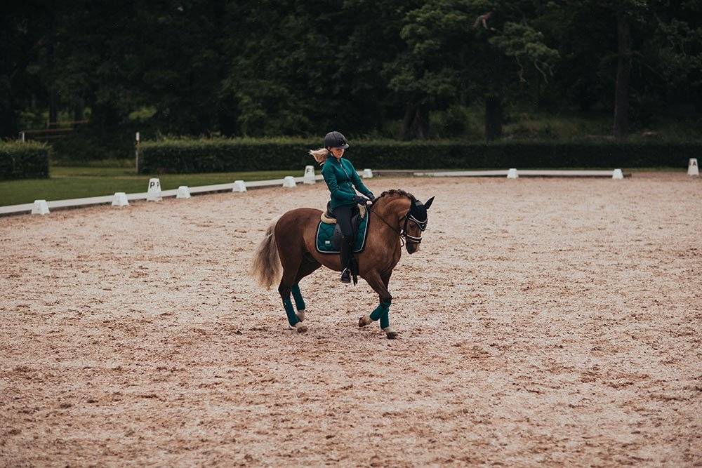Emerald saddle pad - Equestrian Stockholm