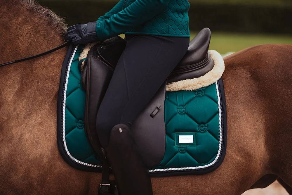 Emerald saddle pad - Equestrian Stockholm