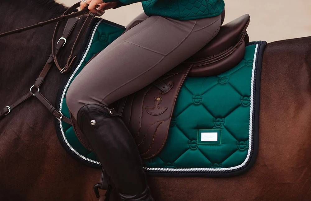 Emerald saddle pad - Equestrian Stockholm