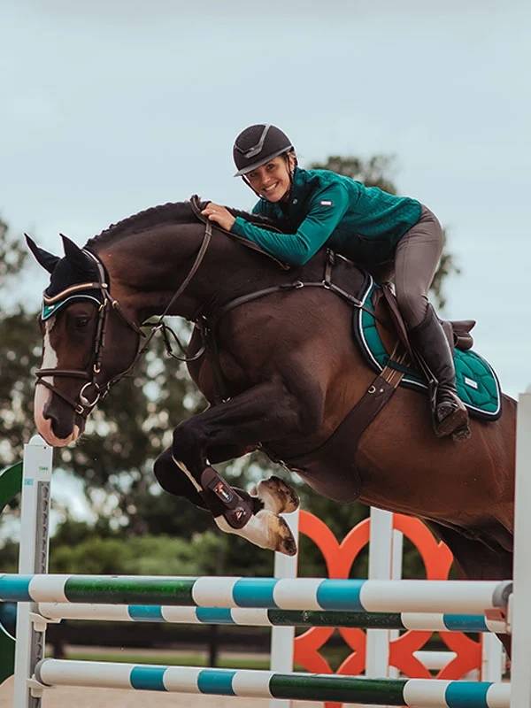 Emerald saddle pad - Equestrian Stockholm