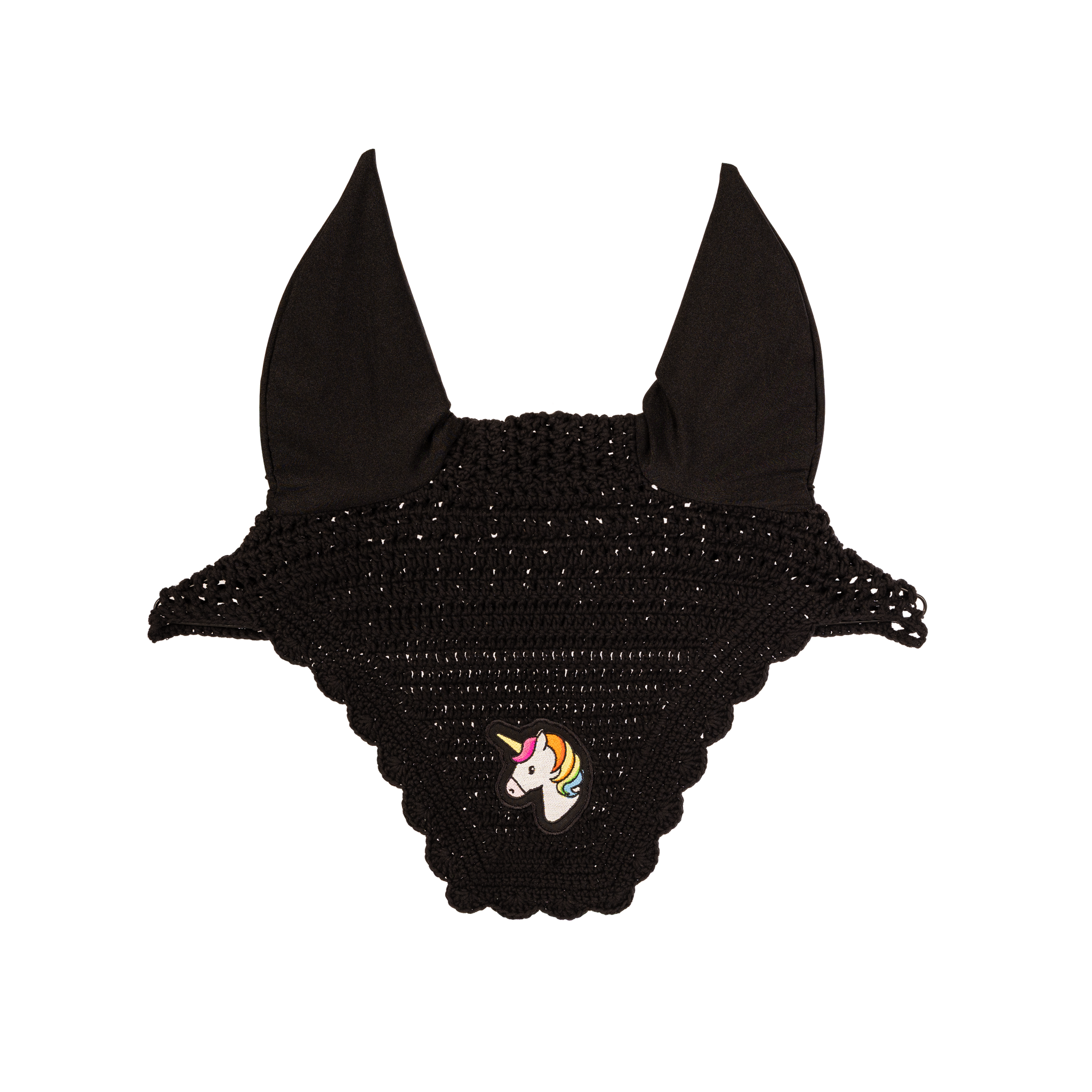 Bonnet anti-mouches Wellington Wave Noir Licorne - Kentucky