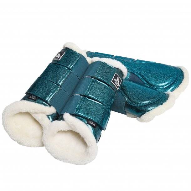 Hollywood Glamorous BLUE LAGOON GLITTER Leg Warmers - SD Design