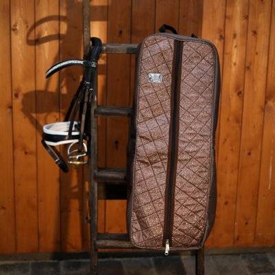Hollywood Glamorous bridle bag - SD Design - DAZZLING CHOCOLATE