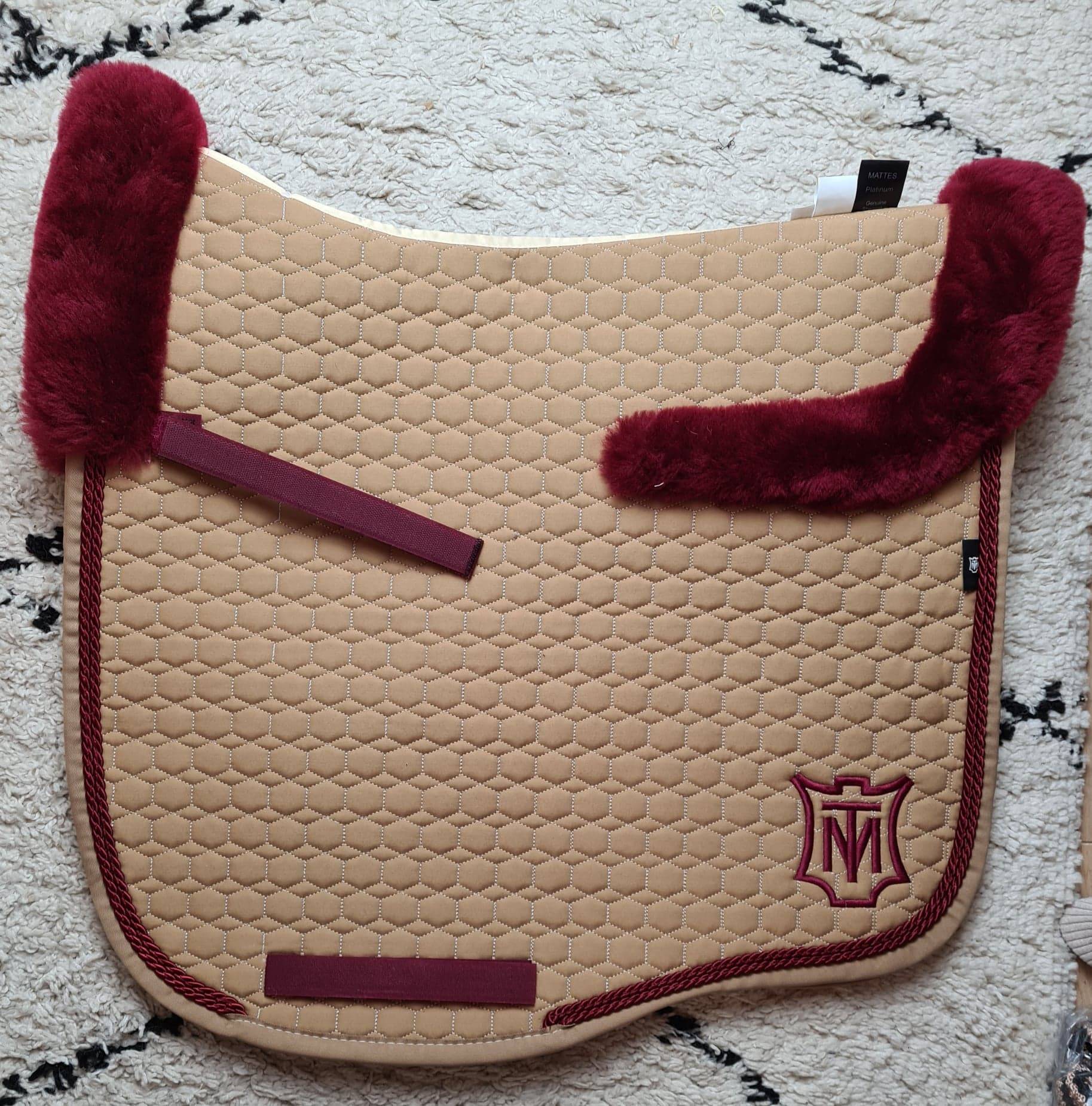 Tapis Mattes Eurofit - Sable mouton bordeaux