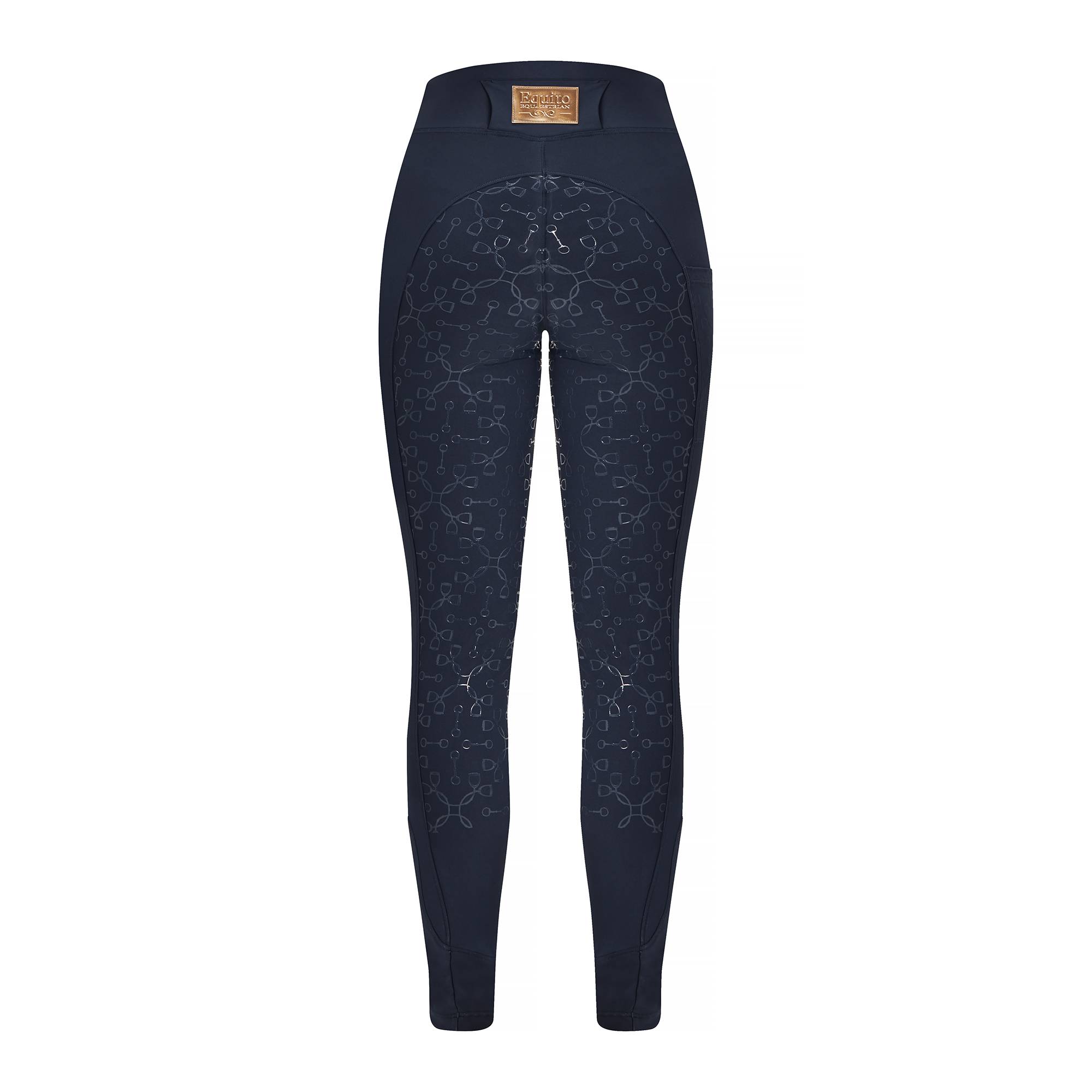 Navy Rose Gold Leggings - Equito