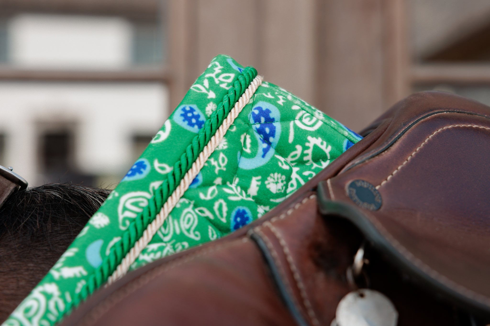 Tapis de Selle Velvet printing Floral MIXTE - Kentucky