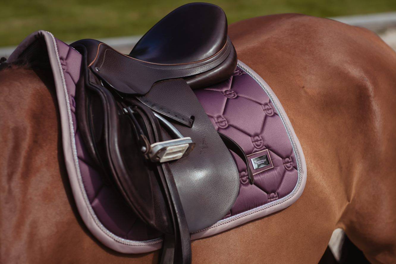 Tapis de selle Orchid Bloom MIXTE - Equestrian Stockholm