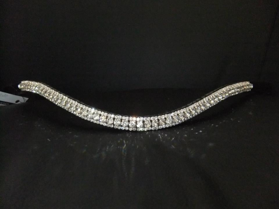 Frontal strass blanc WW