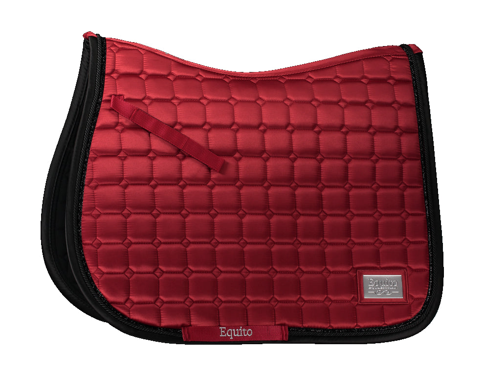 Red saddle pad - Chili Pepper - Equito