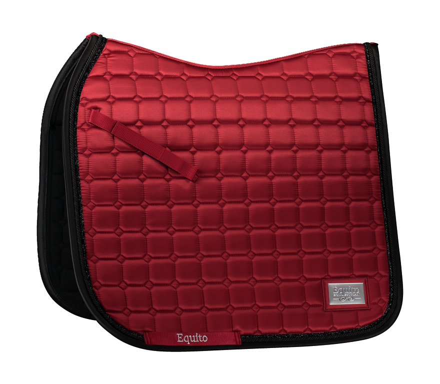 Red saddle pad - Chili Pepper - Equito