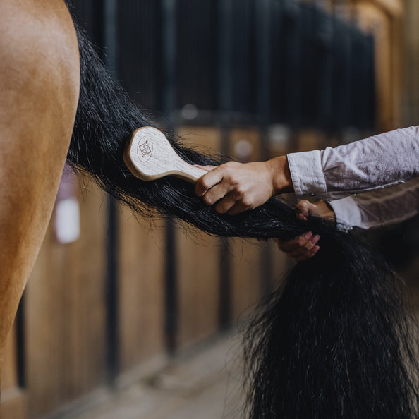 Horsehair brush - Grooming Deluxe