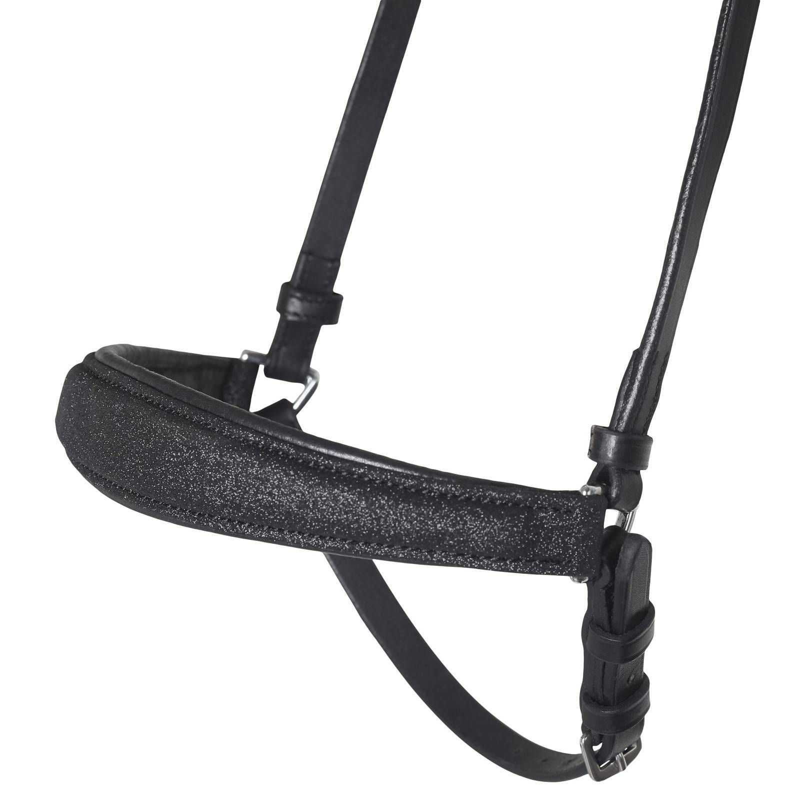 Muserolle allemande noir paillettée Hollywood Glamorous - SD Design