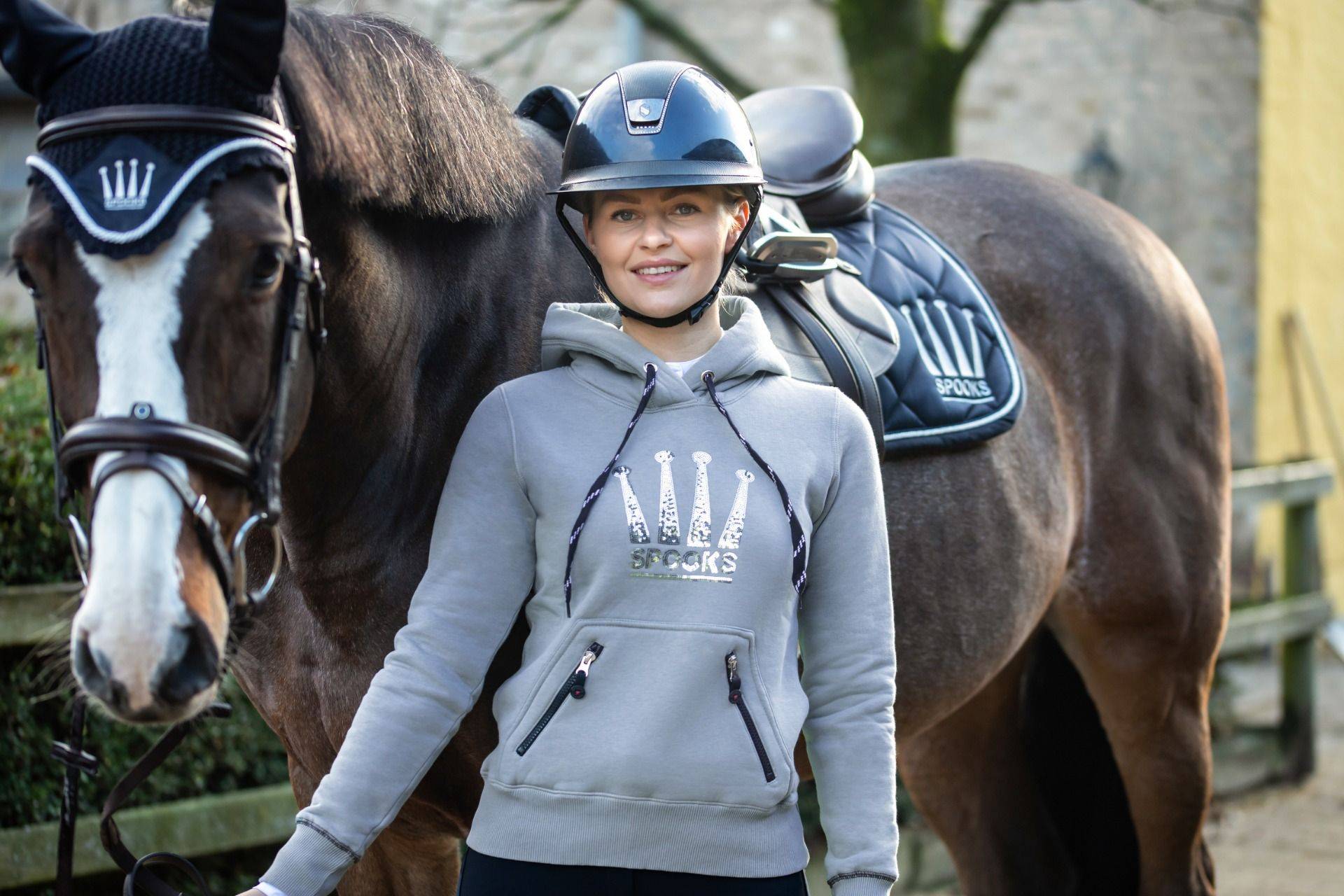 Sweat Crown Hoody Sequin - Spooks