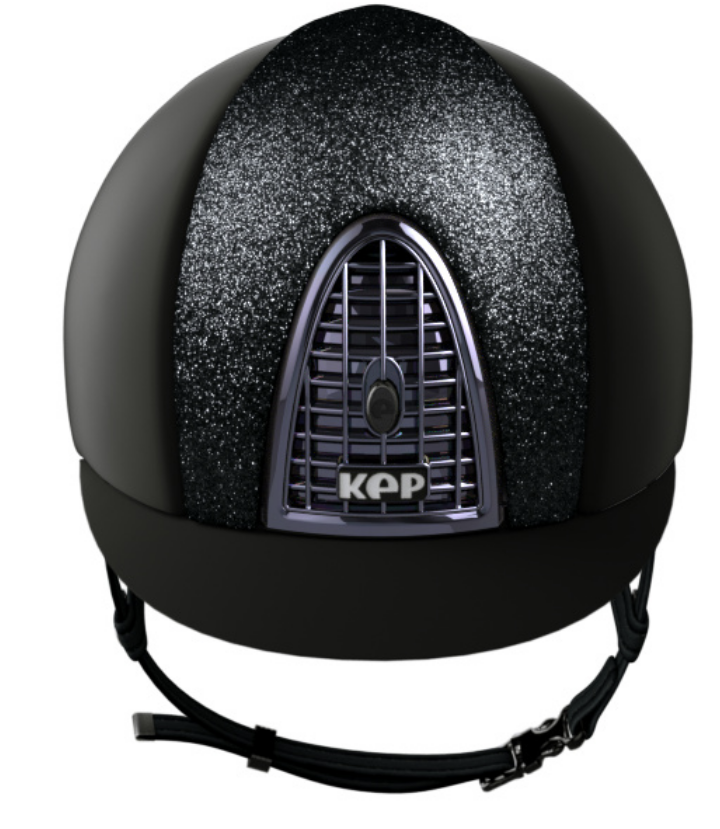 CROMO 1 Textile Glitter Black Star Helmet - KEP