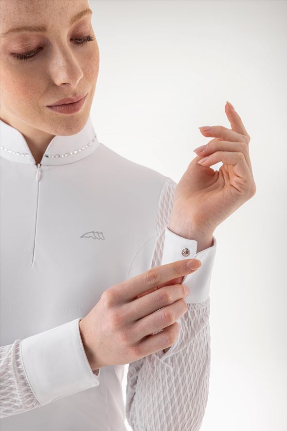 Polo de concours manches longues Golig - EQUILINE