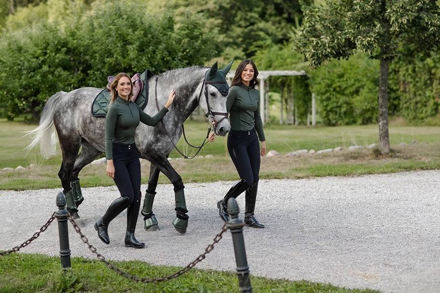 Knee Grip Elite Black jump pants - Equestrian Stockholm