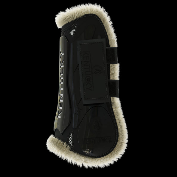 Vegan Sheepskin Velcro Gaiters - Kentucky