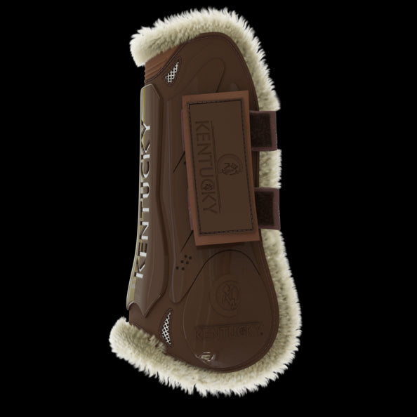 Vegan Sheepskin Velcro Gaiters - Kentucky