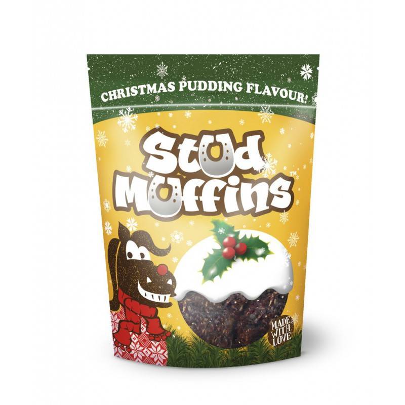 Muffins de Noël "Xmas Pudding" - Stud Muffins