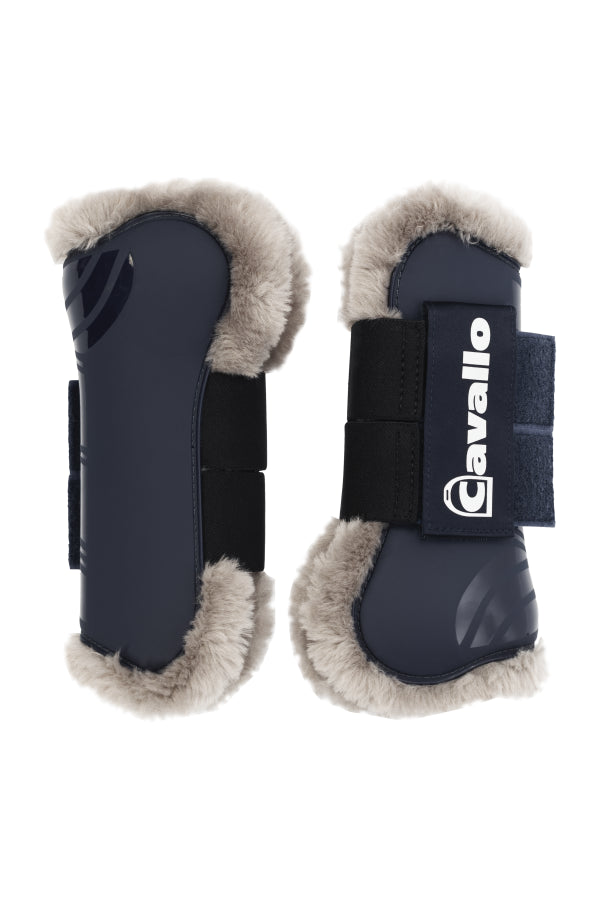 Gaiters with faux fur Himiko - Cavallo