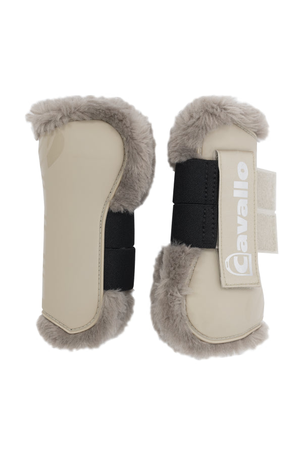 Gaiters with faux fur Himiko - Cavallo
