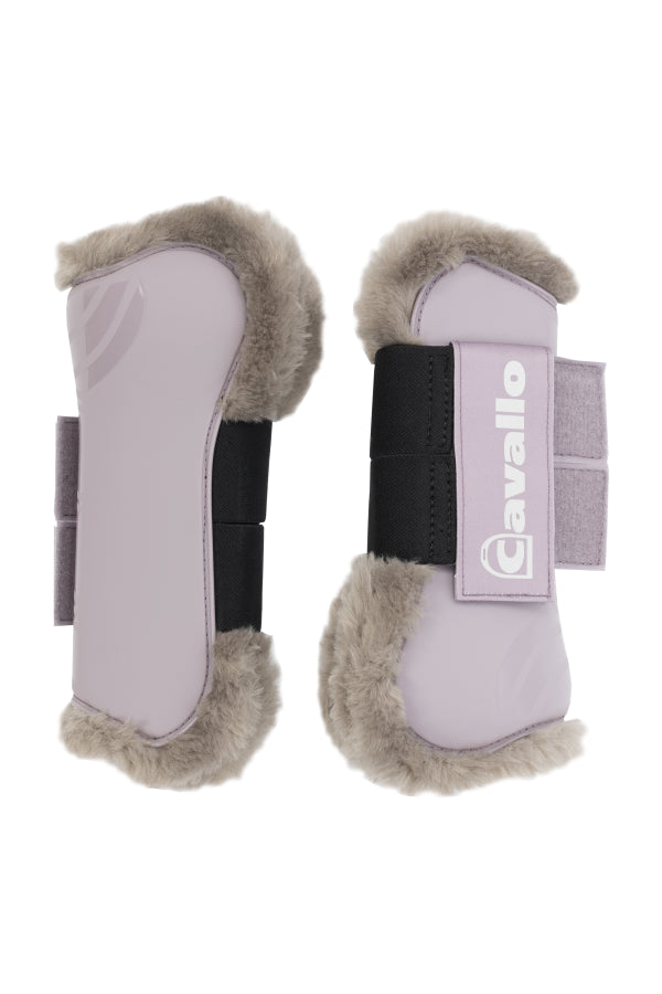 Gaiters with faux fur Himiko - Cavallo