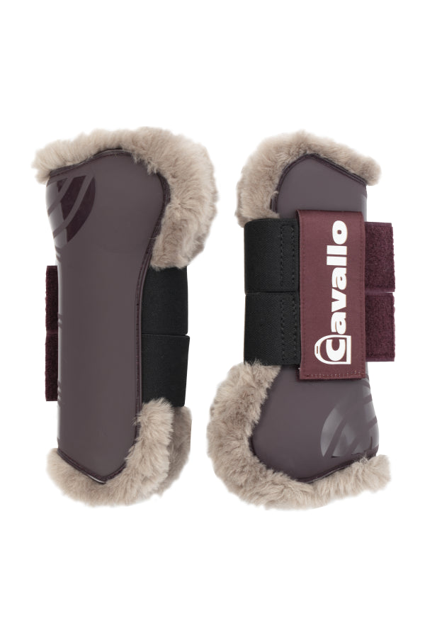 Gaiters with faux fur Himiko - Cavallo