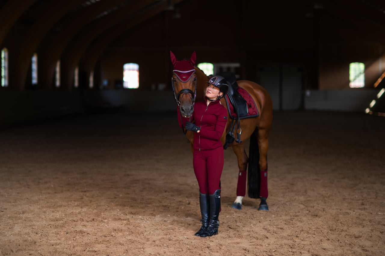 Veste Explore Jacket Dark Bordeaux - Equestrian Stockholm
