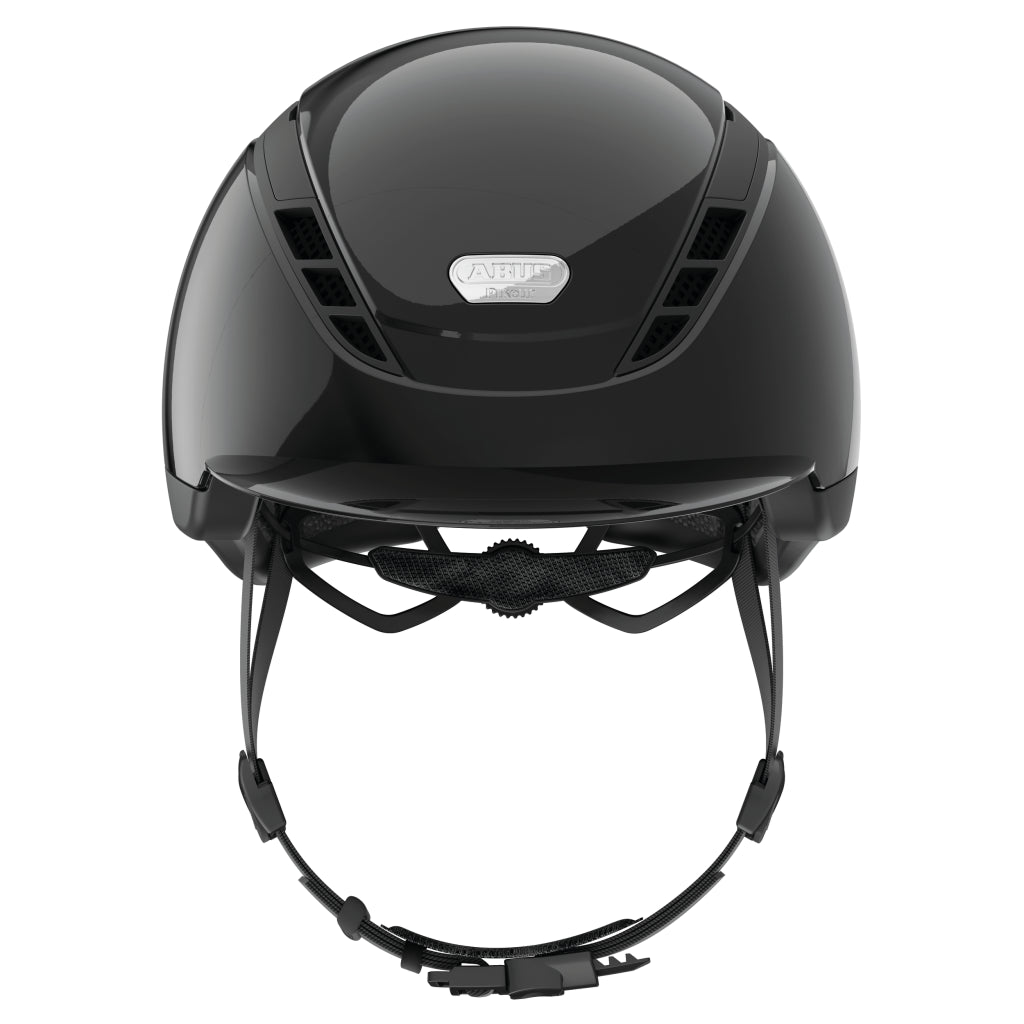 AirDuo Glossy Black Helmet - Abus