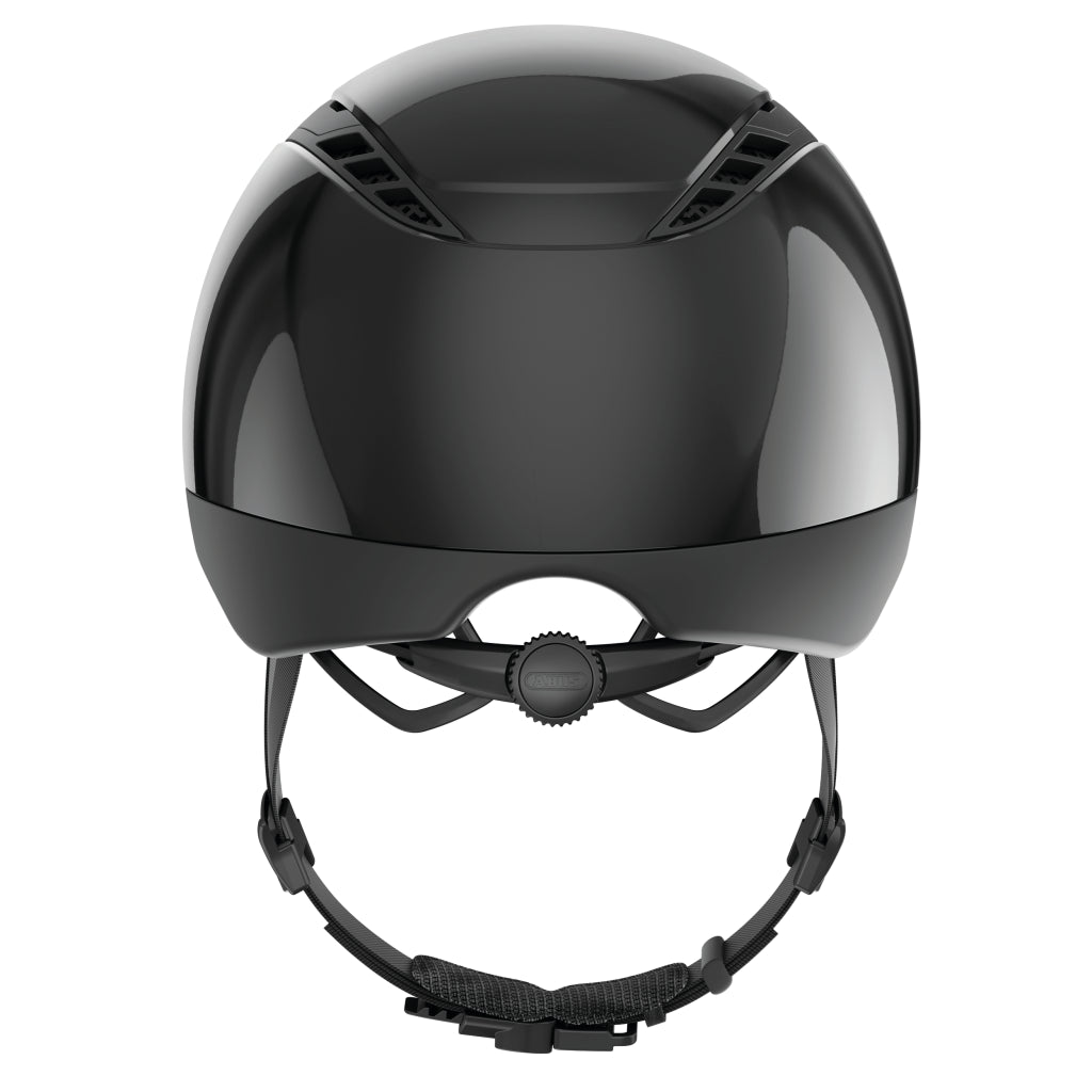 AirDuo Glossy Black Helmet - Abus
