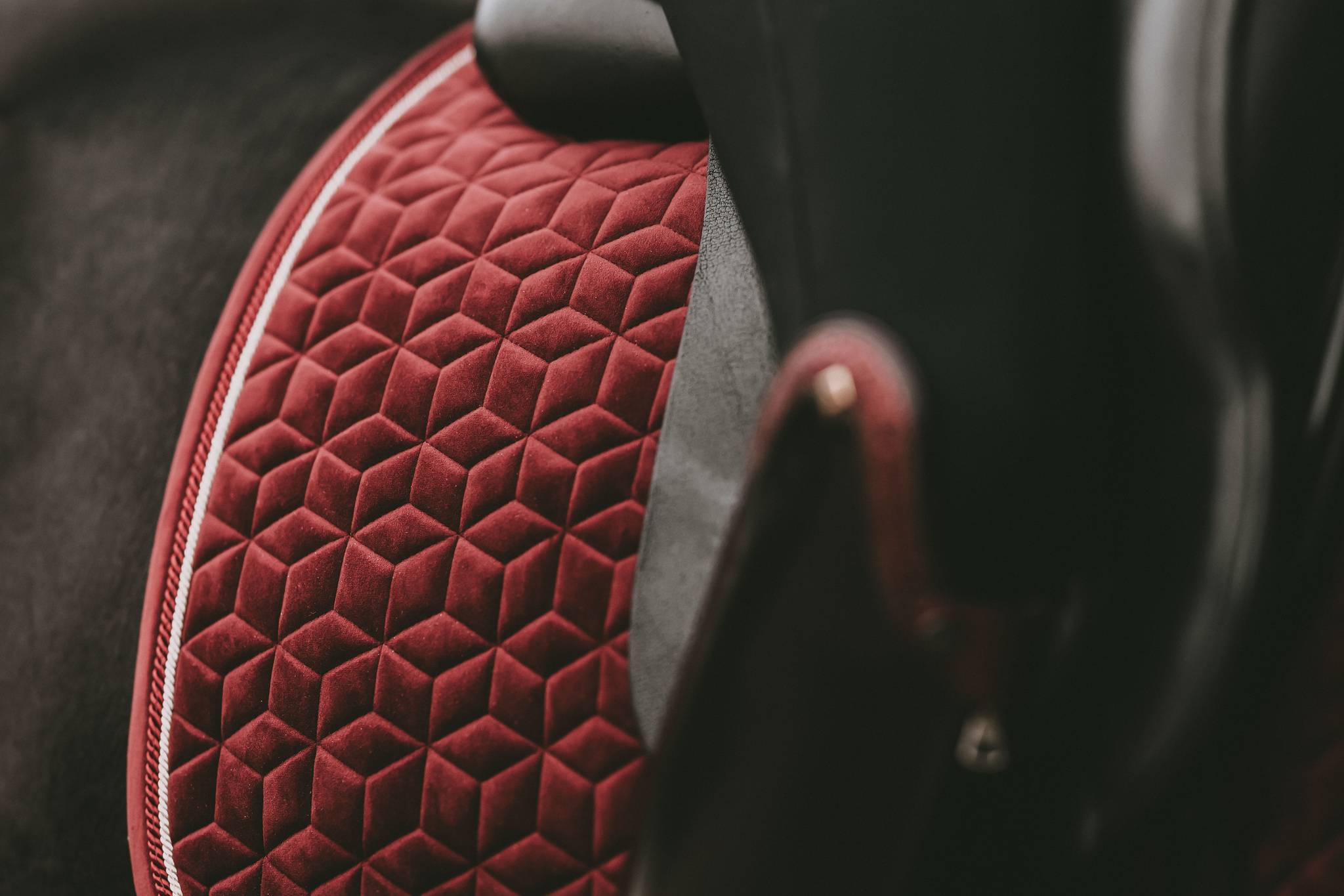 Burgundy Velvet Rug - Kentucky
