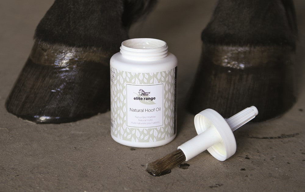 Huile pour sabots avec pinceau Natural - Harry&