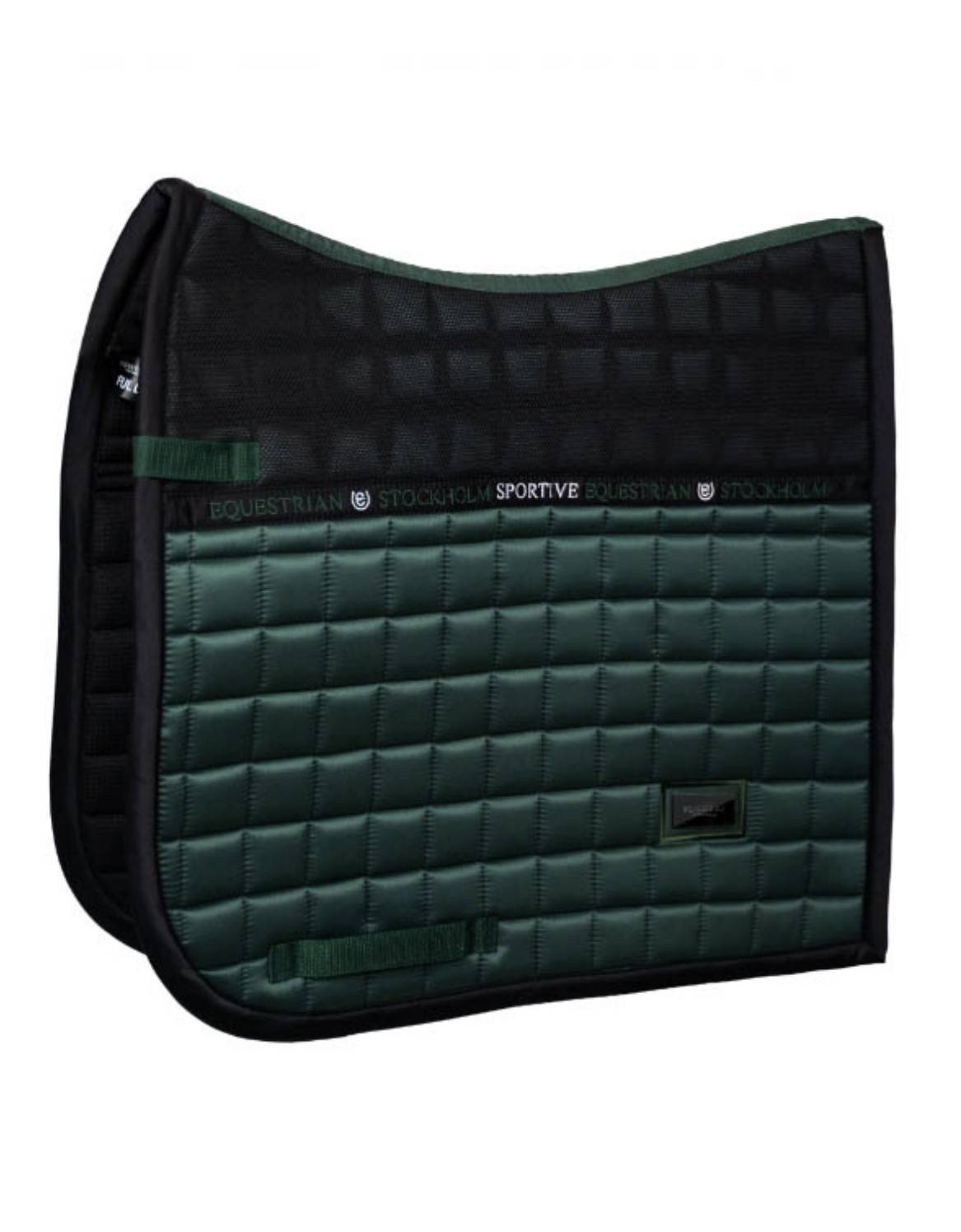Sportive Sycamore Green saddle pad - Equestrian Stockholm